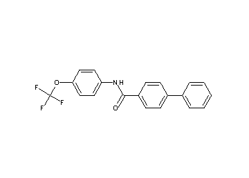 N-[4-(trifluoromethoxy)phenyl]-4-biphenylcarboxamide