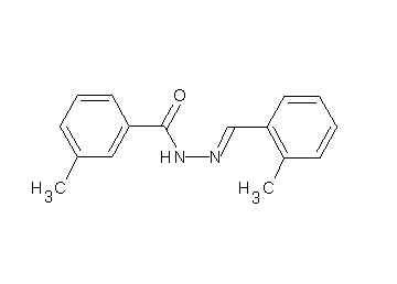 3-methyl-N'-(2-methylbenzylidene)benzohydrazide