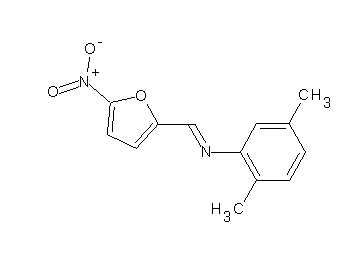 (2,5-dimethylphenyl)[(5-nitro-2-furyl)methylene]amine