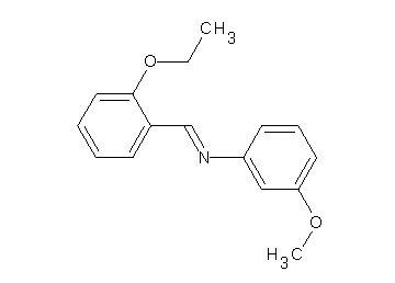 N-(2-ethoxybenzylidene)-3-methoxyaniline