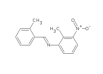 (2-methylbenzylidene)(2-methyl-3-nitrophenyl)amine