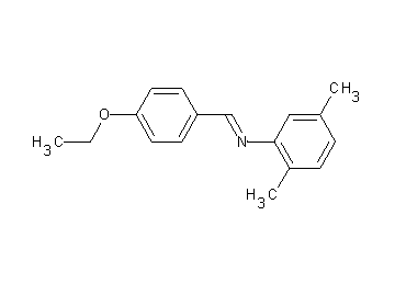 N-(4-ethoxybenzylidene)-2,5-dimethylaniline