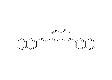 4-methyl-N,N'-bis(2-naphthylmethylene)-1,3-benzenediamine