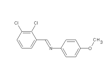 N-(2,3-dichlorobenzylidene)-4-methoxyaniline