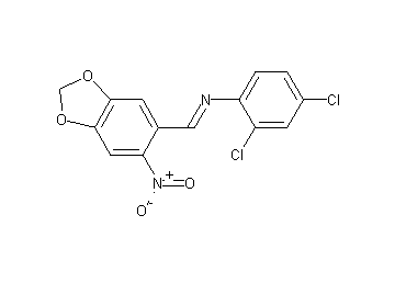 (2,4-dichlorophenyl)[(6-nitro-1,3-benzodioxol-5-yl)methylene]amine - Click Image to Close