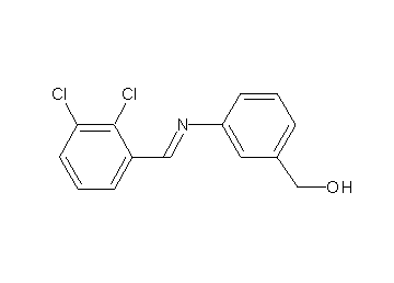 {3-[(2,3-dichlorobenzylidene)amino]phenyl}methanol