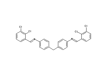 (2,3-dichlorobenzylidene)(4-{4-[(2,3-dichlorobenzylidene)amino]benzyl}phenyl)amine - Click Image to Close