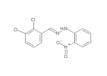 1-(2,3-dichlorobenzylidene)-2-(2-nitrophenyl)hydrazine 1-(2,3-dichlorobenzylidene)-2-(2-nitrophenyl)hydrazine