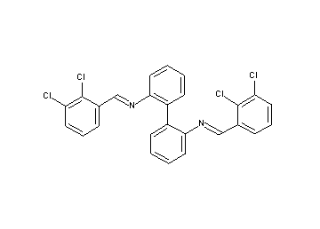 N,N'-bis(2,3-dichlorobenzylidene)-2,2'-biphenyldiamine