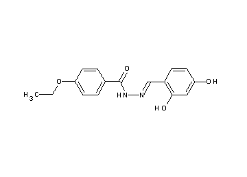N'-(2,4-dihydroxybenzylidene)-4-ethoxybenzohydrazide
