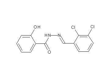 N'-(2,3-dichlorobenzylidene)-2-hydroxybenzohydrazide