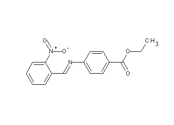 ethyl 4-[(2-nitrobenzylidene)amino]benzoate