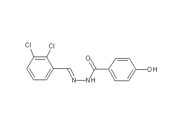 N'-(2,3-dichlorobenzylidene)-4-hydroxybenzohydrazide