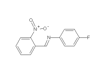 (4-fluorophenyl)(2-nitrobenzylidene)amine