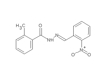 2-methyl-N'-(2-nitrobenzylidene)benzohydrazide