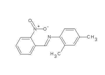 (2,4-dimethylphenyl)(2-nitrobenzylidene)amine