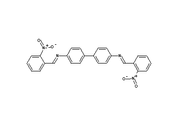 N,N'-bis(2-nitrobenzylidene)-4,4'-biphenyldiamine