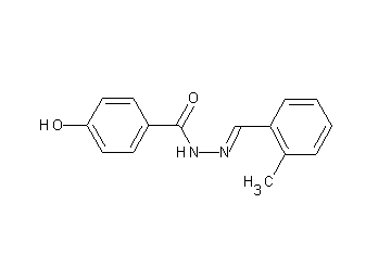 4-hydroxy-N'-(2-methylbenzylidene)benzohydrazide