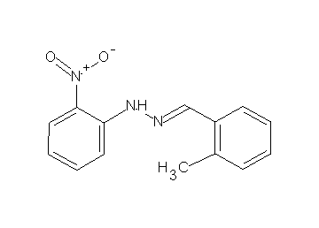 1-(2-methylbenzylidene)-2-(2-nitrophenyl)hydrazine
