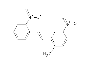 (2-methyl-5-nitrophenyl)(2-nitrobenzylidene)amine