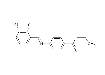 ethyl 4-[(2,3-dichlorobenzylidene)amino]benzoate