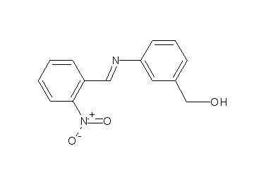 {3-[(2-nitrobenzylidene)amino]phenyl}methanol
