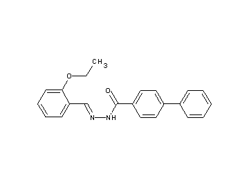 N'-(2-ethoxybenzylidene)-4-biphenylcarbohydrazide