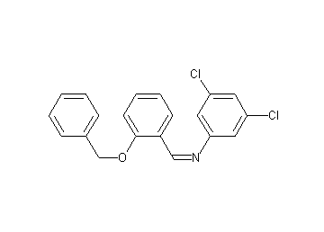 N-[2-(benzyloxy)benzylidene]-3,5-dichloroaniline