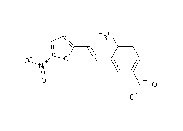 (2-methyl-5-nitrophenyl)[(5-nitro-2-furyl)methylene]amine - Click Image to Close
