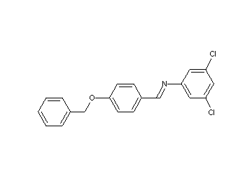 N-[4-(benzyloxy)benzylidene]-3,5-dichloroaniline