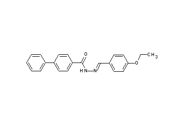 N'-(4-ethoxybenzylidene)-4-biphenylcarbohydrazide