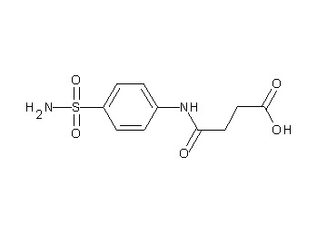 4-{[4-(aminosulfonyl)phenyl]amino}-4-oxobutanoic acid