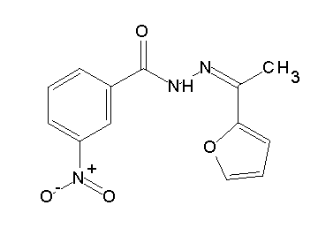 N'-[1-(2-furyl)ethylidene]-3-nitrobenzohydrazide