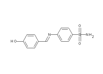 4-[(4-hydroxybenzylidene)amino]benzenesulfonamide