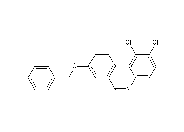 N-[3-(benzyloxy)benzylidene]-3,4-dichloroaniline