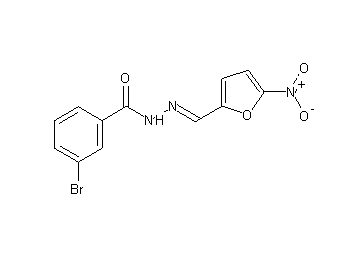 3-bromo-N'-[(5-nitro-2-furyl)methylene]benzohydrazide