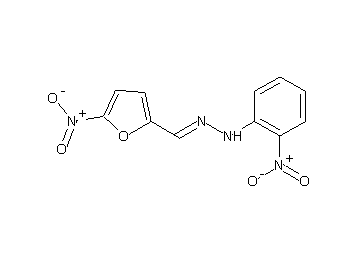 1-[(5-nitro-2-furyl)methylene]-2-(2-nitrophenyl)hydrazine
