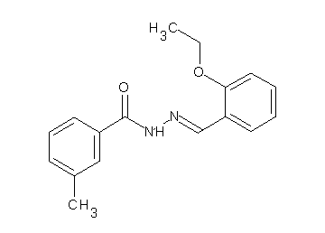 N'-(2-ethoxybenzylidene)-3-methylbenzohydrazide
