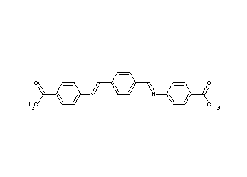1,1'-[1,4-phenylenebis(methylylidenenitrilo-4,1-phenylene)]diethanone