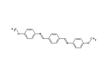 N,N'-[1,4-phenylenedi(methylylidene)]bis(4-methoxyaniline) - Click Image to Close