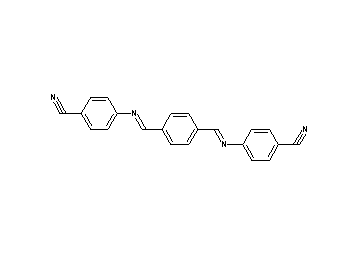 4,4'-[1,4-phenylenebis(methylylidenenitrilo)]dibenzonitrile