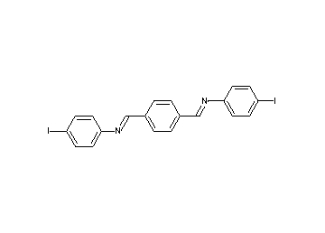 N,N'-[1,4-phenylenedi(methylylidene)]bis(4-iodoaniline)