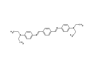 N4,N4'-[1,4-phenylenedi(methylylidene)]bis(N,N-diethyl-1,4-benzenediamine)