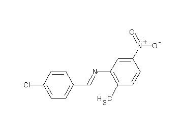 N-(4-chlorobenzylidene)-2-methyl-5-nitroaniline - Click Image to Close