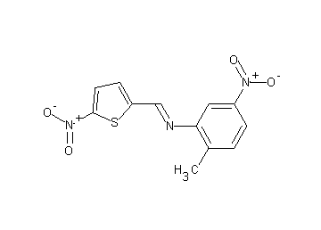 (2-methyl-5-nitrophenyl)[(5-nitro-2-thienyl)methylene]amine - Click Image to Close