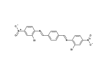 N,N'-[1,4-phenylenedi(methylylidene)]bis(2-bromo-4-nitroaniline)