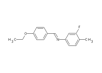 N-(4-ethoxybenzylidene)-3-fluoro-4-methylaniline