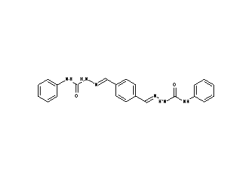 terephthalaldehyde bis(N-phenylsemicarbazone) - Click Image to Close