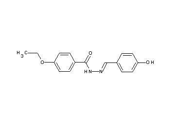 4-ethoxy-N'-(4-hydroxybenzylidene)benzohydrazide