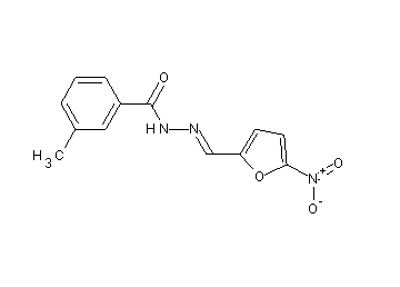 3-methyl-N'-[(5-nitro-2-furyl)methylene]benzohydrazide